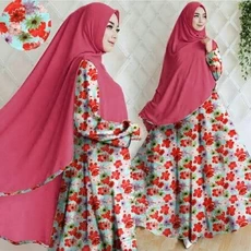 Gamis Cardigan Terbaru Niqab Ecer