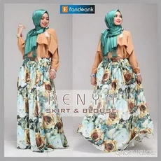 Gamis Satin Murah Reseller