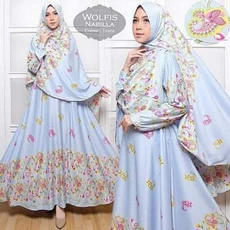 Gamis Indonesia Cadar Ecer