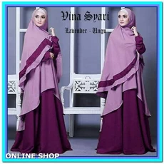 Model Gamis Terbaru Niqab Dropship