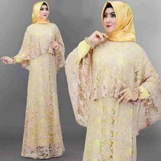 Model Gamis Terbaru Niqab Terbaru