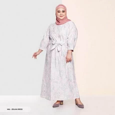 Gamis Crepe Kombinasi Niqab ABG