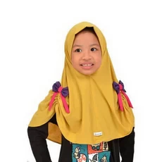 Jilbab Anak Lebaran Usia Tanggung