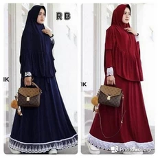 Overall Gamis Syari Ecer