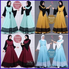 Harga Gamis Rabbani Niqab Dropship