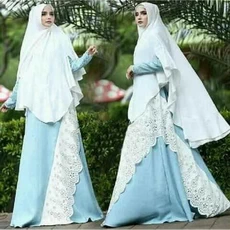 Gamis Model Terbaru Niqab Grosir