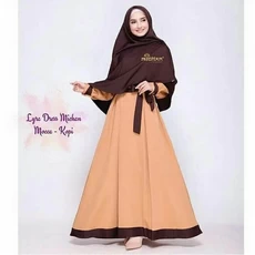 Gamis Pink Fanta Cadar Terbaru