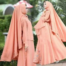 Gamis Silk Cadar Terbaru
