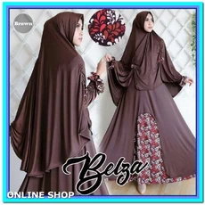 Gamis Aira Dress Lebaran Ecer