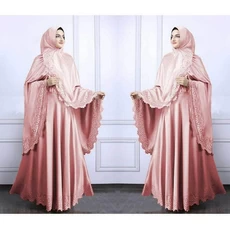 Gamis Pink Fanta Syari ABG