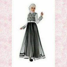 Gamis Polos Lebaran Terbaru