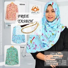 Dress Hitam Putih Muslimah Lebaran Terbaru