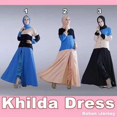 Gamis Tulle Polos Dropship
