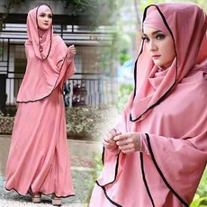 Gamis Bludru Lebaran ABG