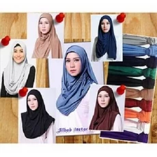 Gamis Midi Niqab Terbaru