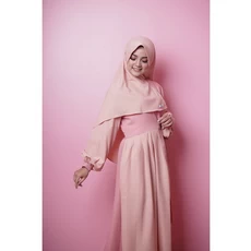 Gamis Pesta Ibu Hamil Cadar ABG