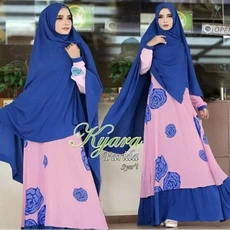 Gamis Hitam Polos Murah Ecer
