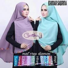 Gamis Coklat Susu Syari Tanggung