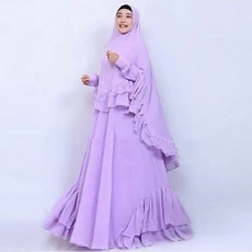 Gamis Pink Fanta Cadar Reseller