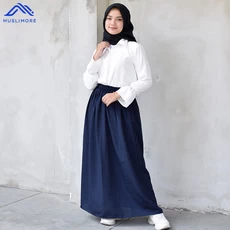 Model Gamis Brokat Murah ABG