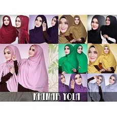 Dress Muslimah Terkini Polos Reseller