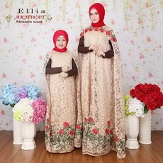 Baju Gamis Rabbani Polos Grosir