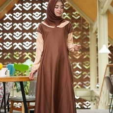 Gamis Cantik Polos Reseller