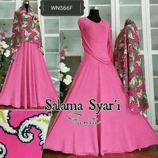 Gamis Viona Niqab Ecer