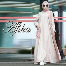 Gamis Klok Terbaru Cadar Grosir