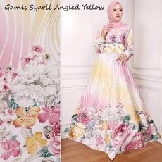 Model Gamis Kotak Niqab Terbaru