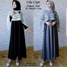 Gamis Hana Collection Cadar ABG