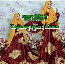 Zoya Gamis Niqab Grosir