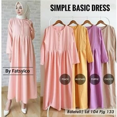 Dress Gamis Terbaru Lebaran Terbaru