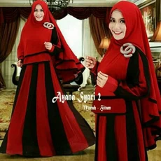 Gamis Soft Jeans Syari Ecer