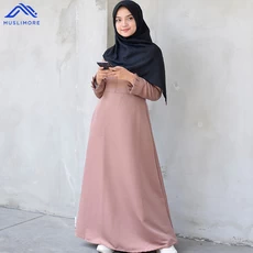 Gamis Muslimah Syari Niqab Tanggung