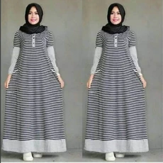 Gamis Jersey Polos Cadar Terbaru