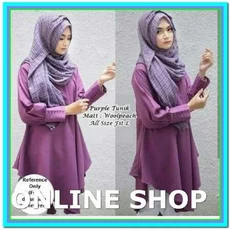 Baju Gamis Coklat Polos Dropship