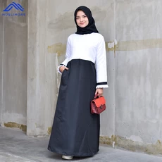 Gamis Bahan Katun Rayon Cadar Grosir