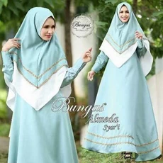 Gamis Ethica Kagumi Terbaru Polos Ecer