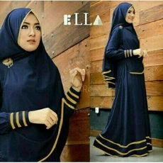 Baju Muslimah Terkini Syari Tanggung