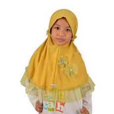 Kerudung Bergo Anak SMP Ecer