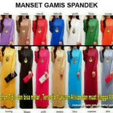 Gamis Dusty Ungu Syari Ecer