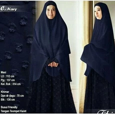 Dress Gamis Polos Grosir