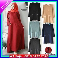 Gamis Kain Katun Jepang Niqab Tanggung