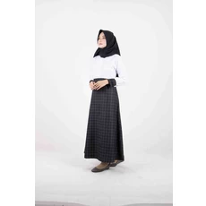 Gamis Polos Kombinasi Cadar Reseller