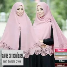 Gamis Hijau Cadar ABG