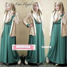 Gamis Soft Jeans Cadar Grosir