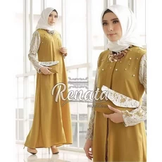 Dress Gamis Terbaru Polos Reseller