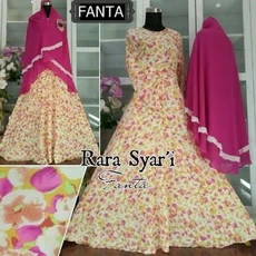 Baju Gamis Polos Polos Tanggung