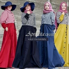 Gamis Klok Terbaru Lebaran Dropship